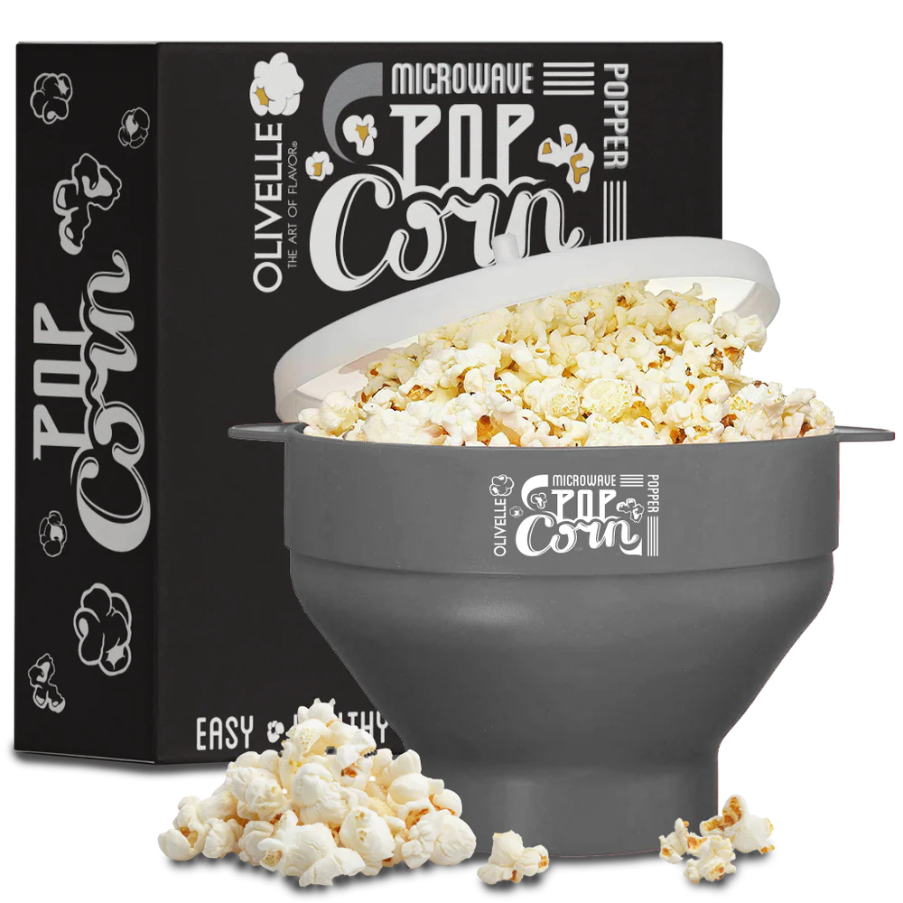 Olivelle Silicone Microwave Popcorn Popper