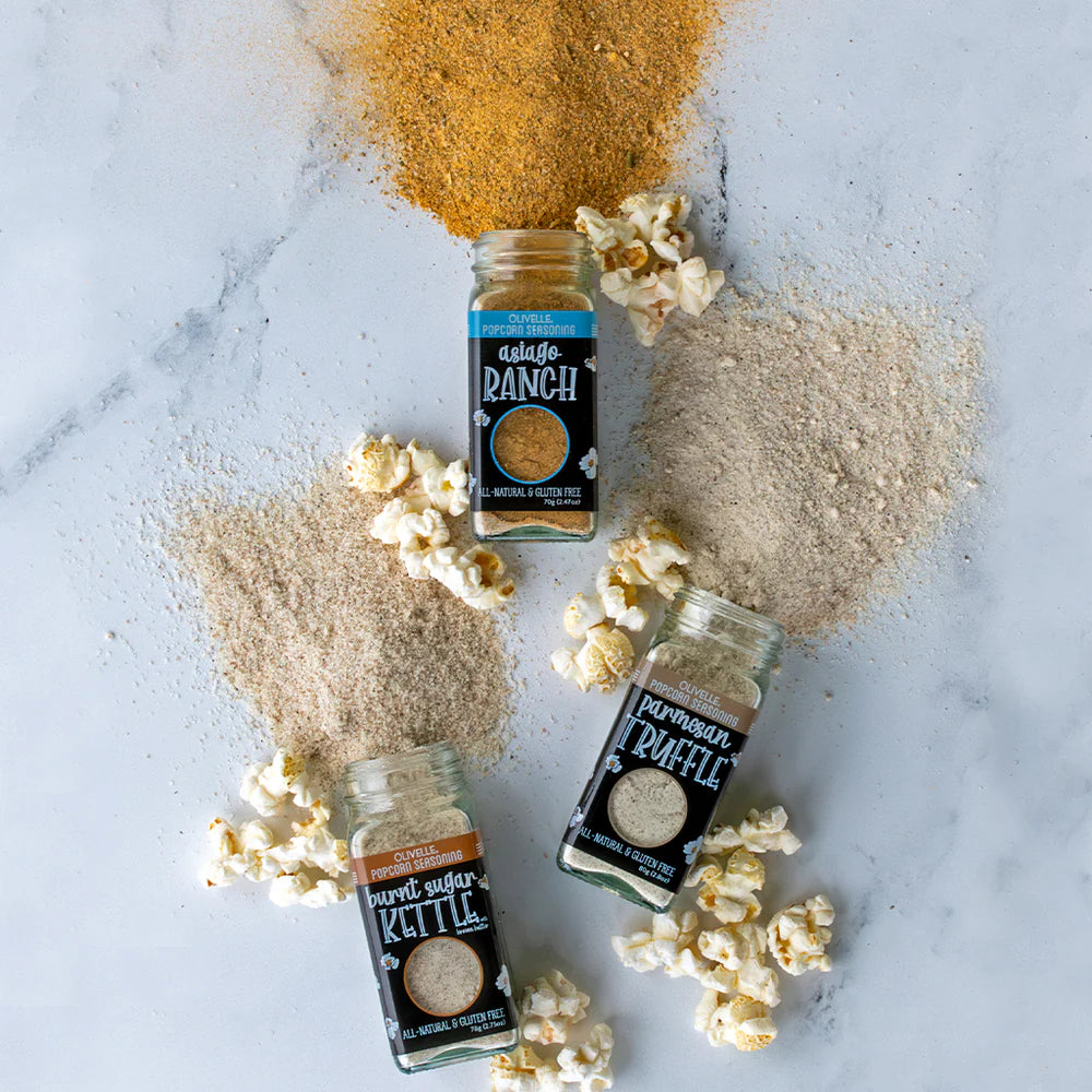 Olivelle Burnt Sugar Kettle Popcorn Seasoning