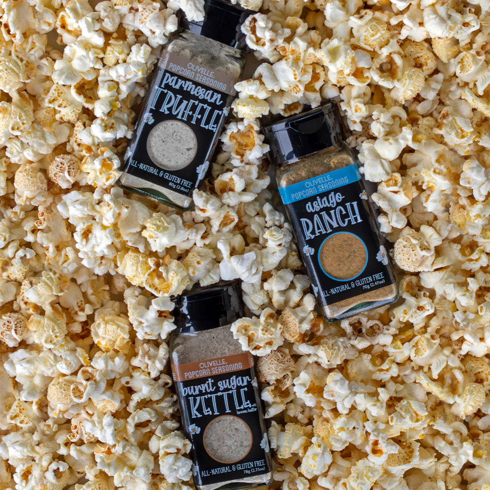 Olivelle Burnt Sugar Kettle Popcorn Seasoning
