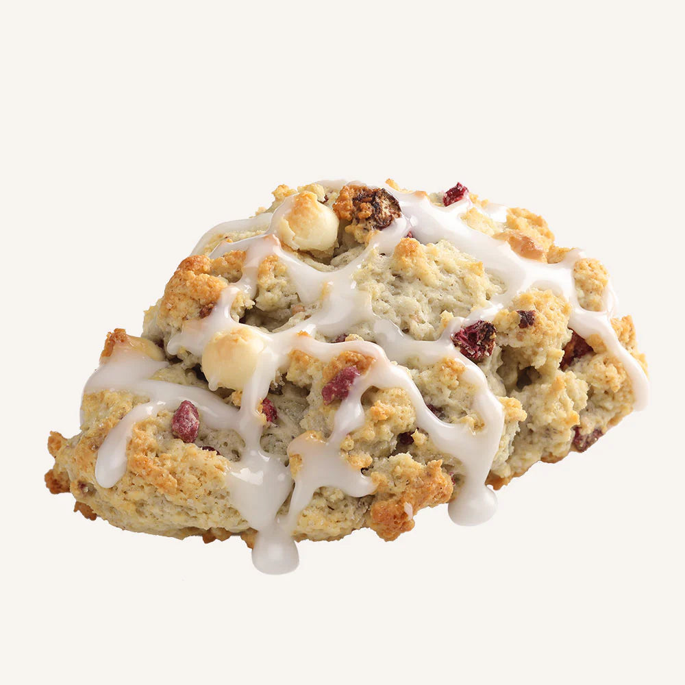 Raspberry White Chocolate Scones