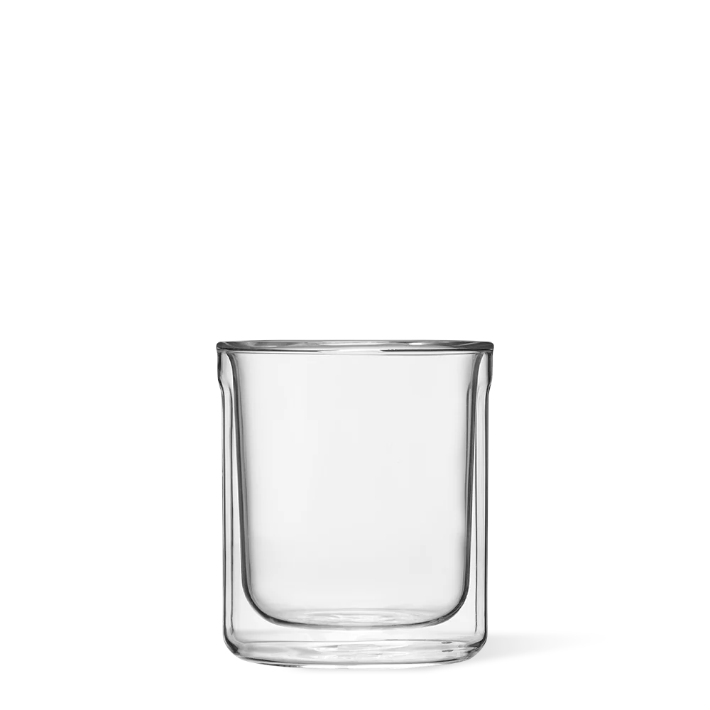 Double Walled Rocks Glasses, Set of 2