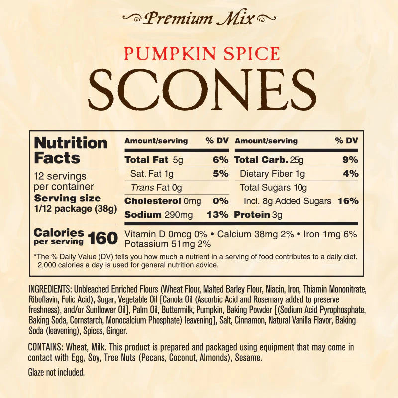 Pumpkin Spice Scones