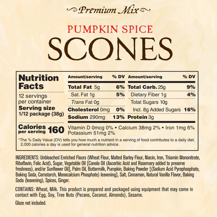 Pumpkin Spice Scones