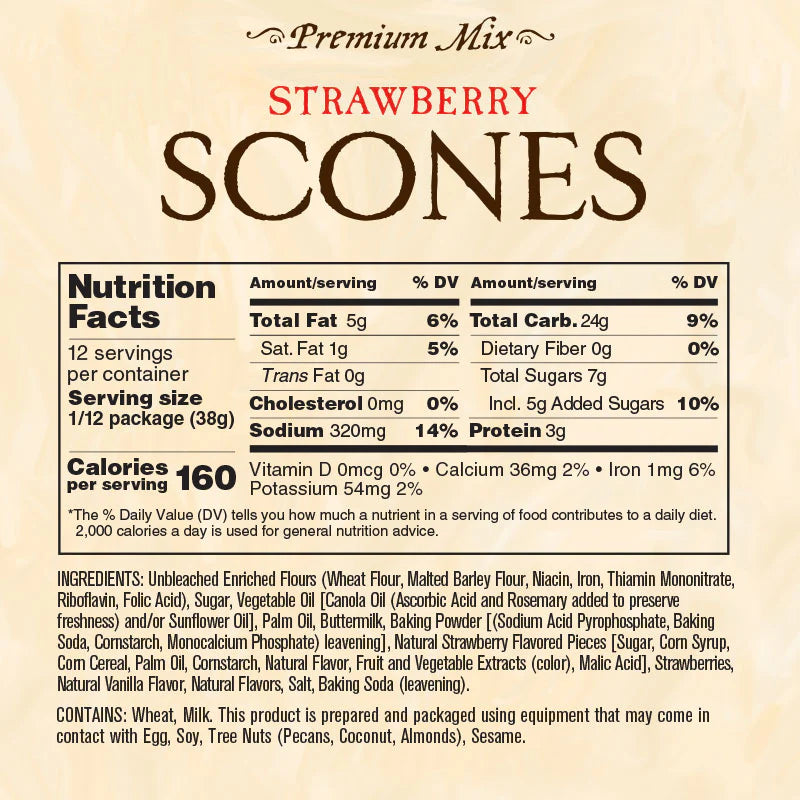 Strawberry Scones