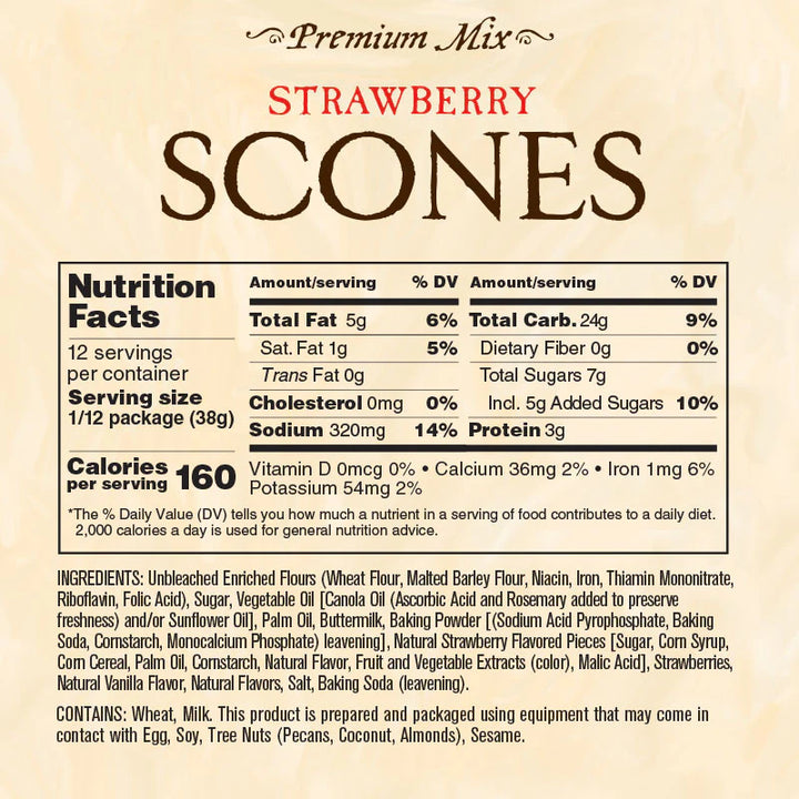 Strawberry Scones