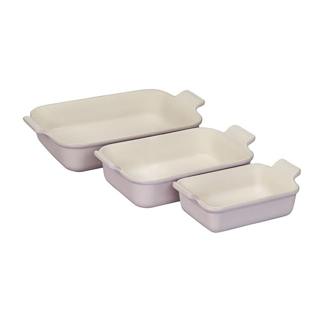 Heritage Set of 3 Rectangular Dishes