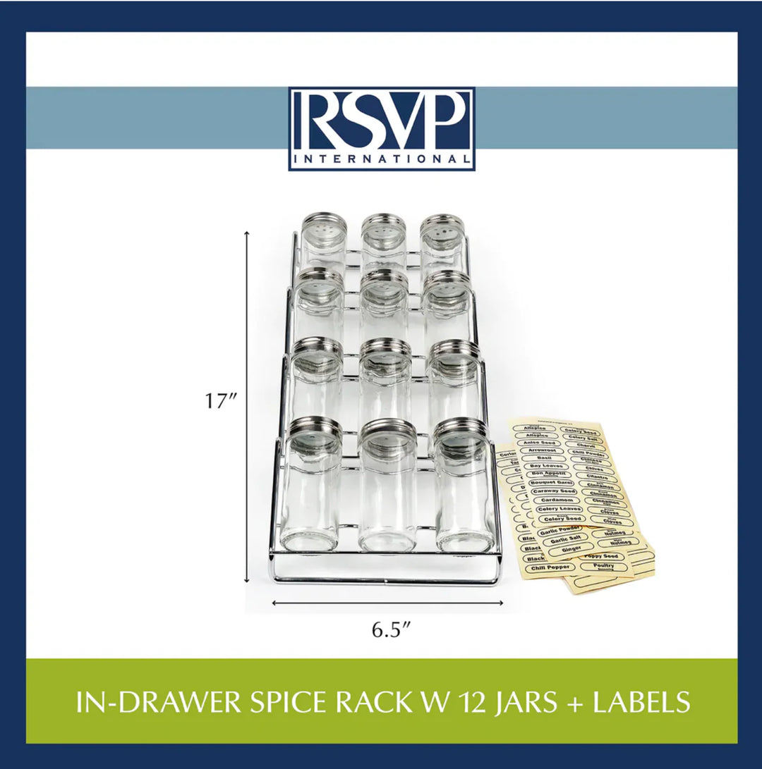 In-Drawer Spice Rack Set