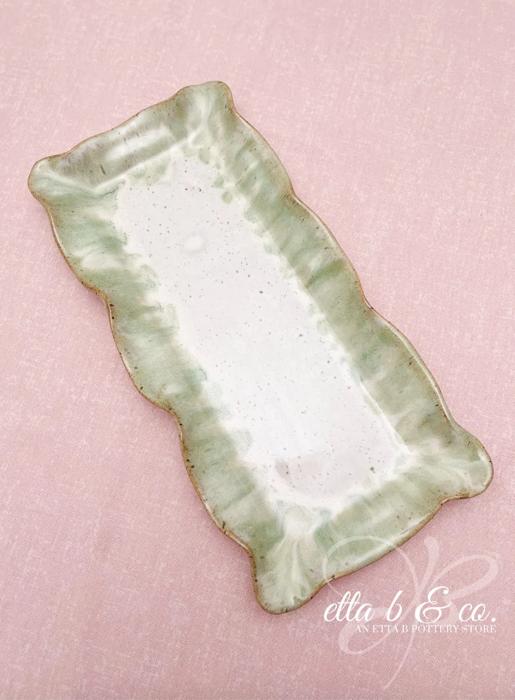 Etta B Pottery Appetizer Tray