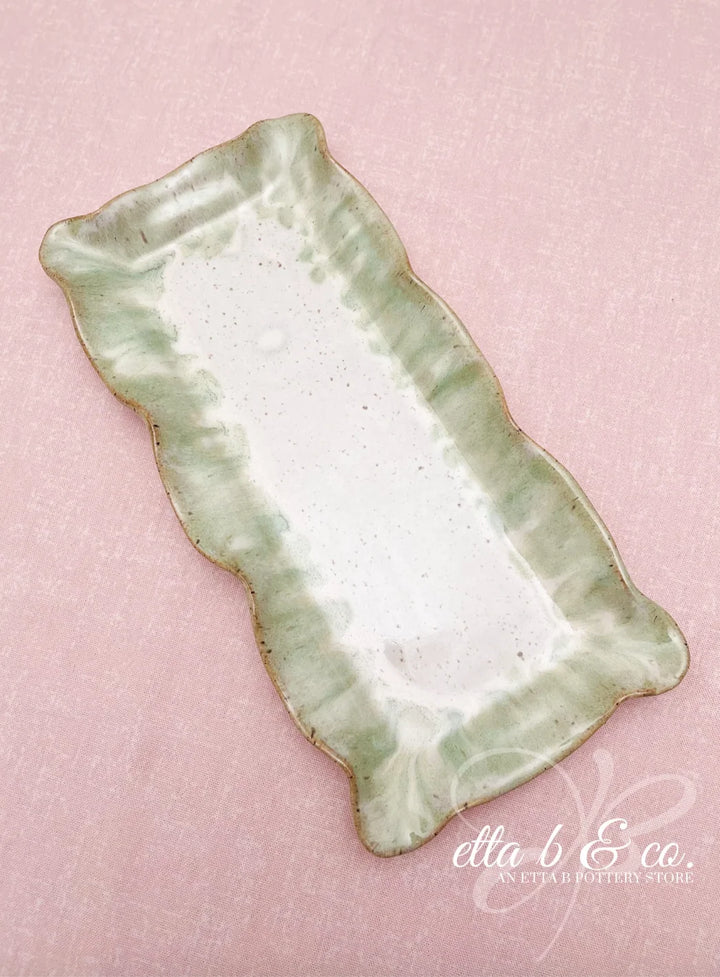 Etta B Pottery Appetizer Tray