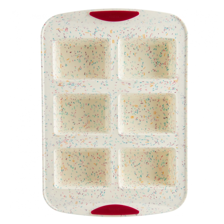 Silicone Confetti - 6-Count Mini Loaf Pan