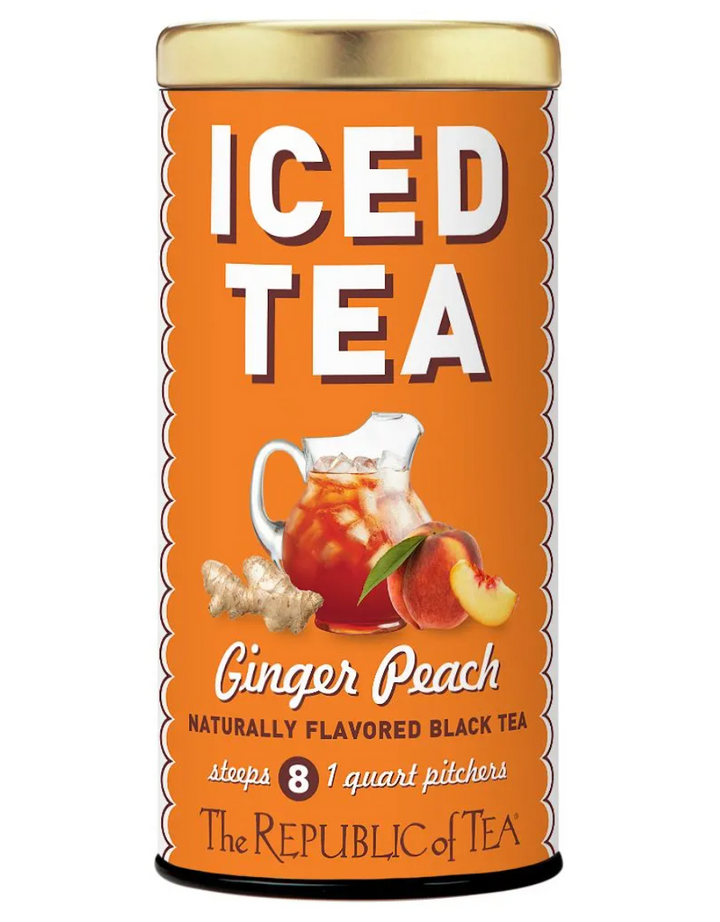 Iced Ginger Peach Tea