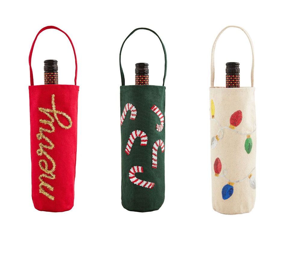Tinsel Wine Bags