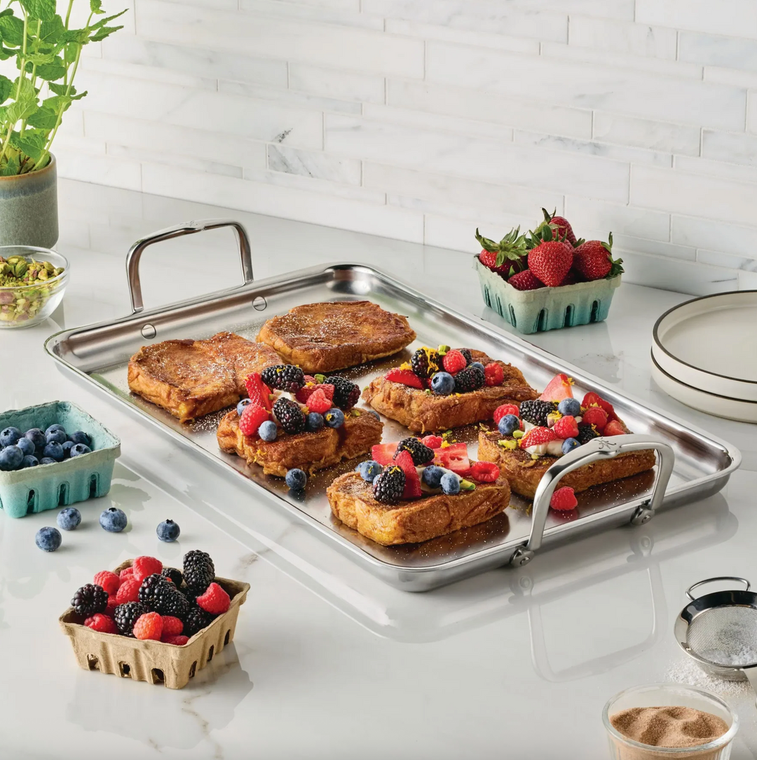 Provisions: Double Burner Griddle, 21x13"