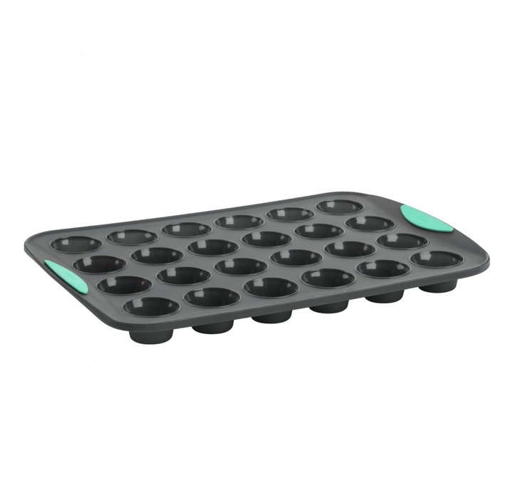 Silicone Bakeware: Mint 24-Cup Muffin Pan