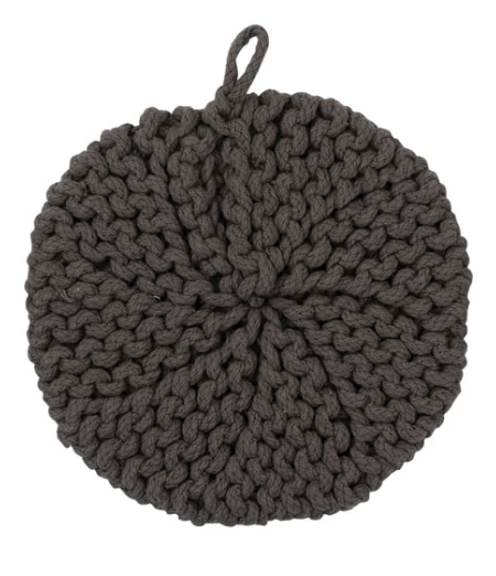 8" Round Cotton Crochet Pot Holder