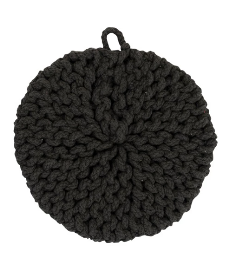 8" Round Cotton Crochet Pot Holder