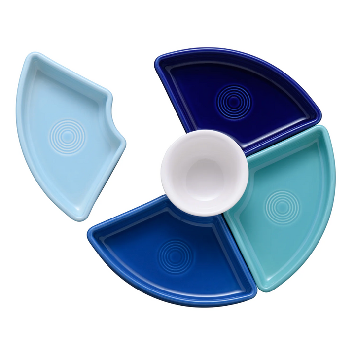 Fiestaware 5-Piece Mixed Colors Entertaining Set 8 1/5"