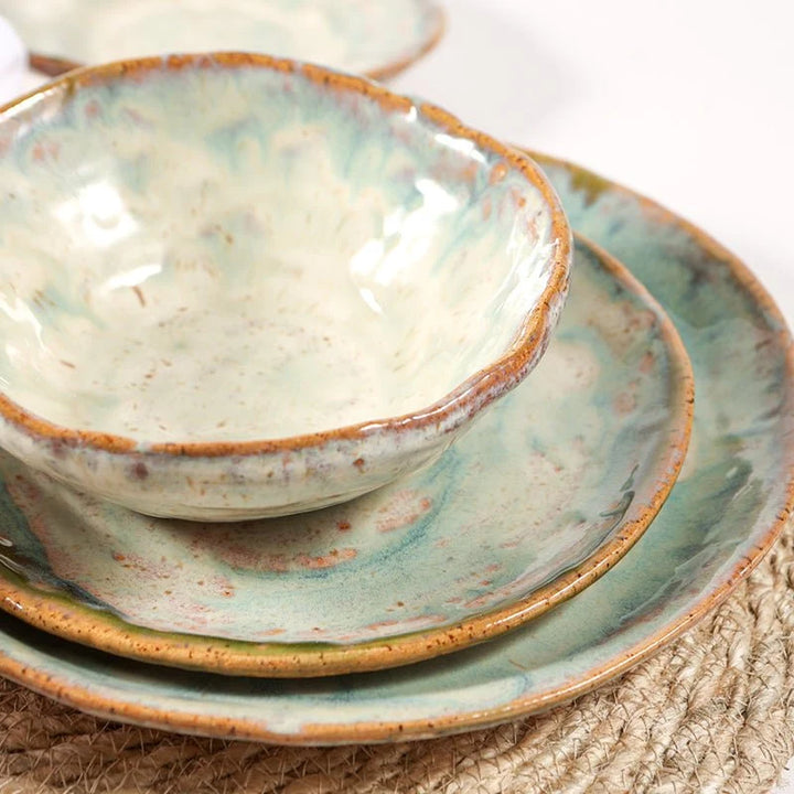 Etta B Pottery Chip & Queso Bowl