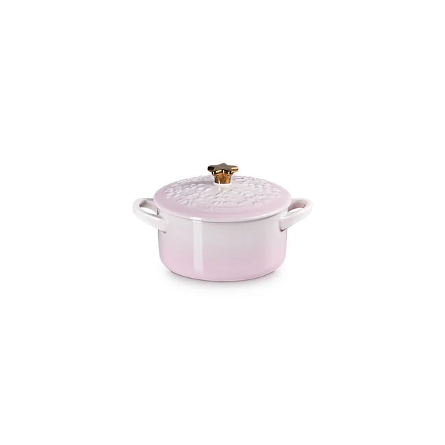 Noël Collection Mini Cocotte with Gold Star Knob