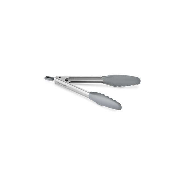 Signature Stainless Steel Tongs with Silicone