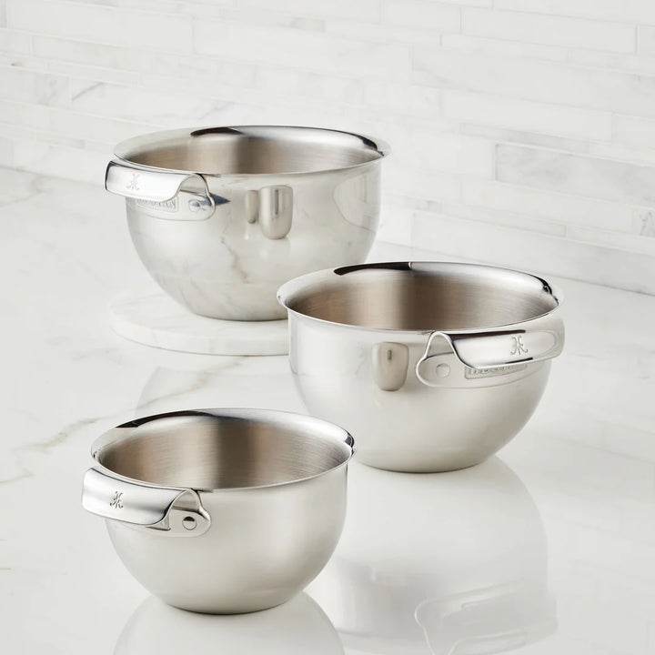 Provisions: 3-Piece Stainless Steel Mixing Bowl Set