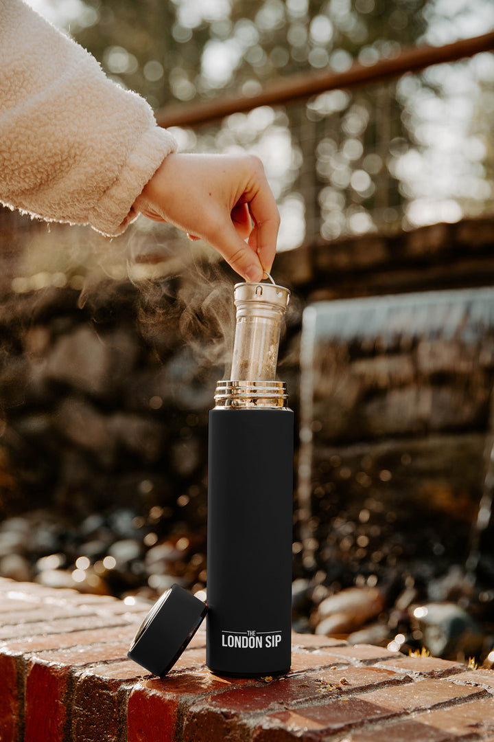 The London Sip Tea Infuser Bottle, 16oz