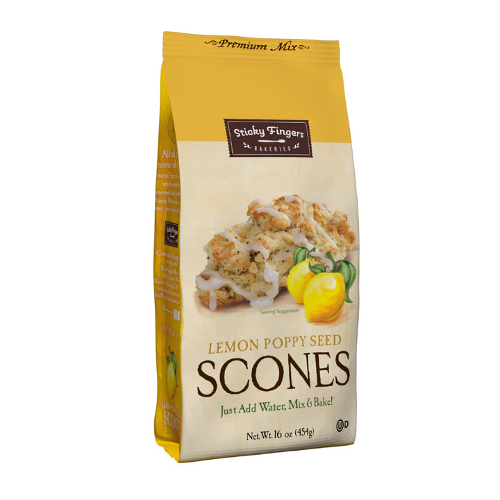 Lemon Poppyseed Scones
