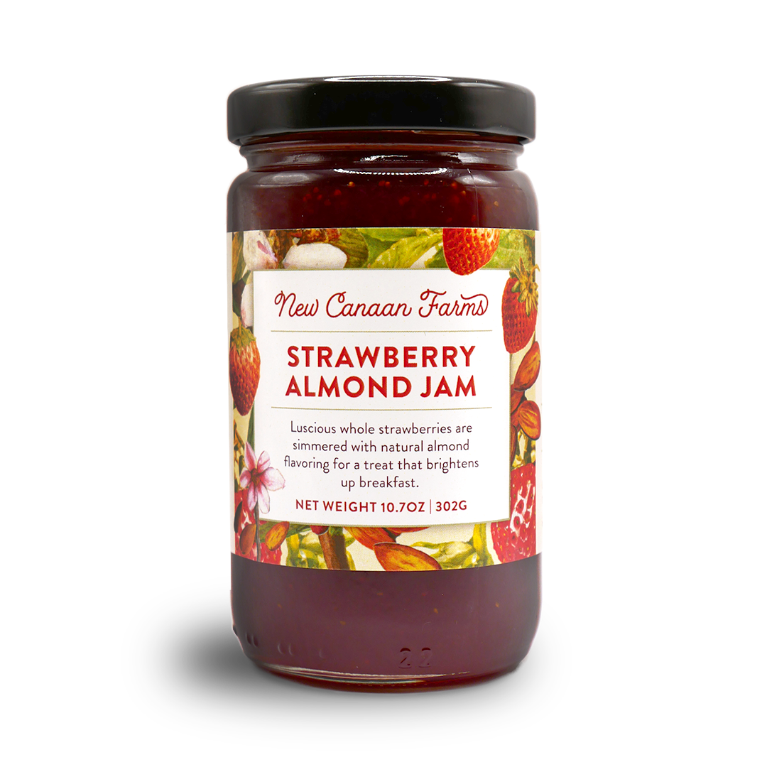 New Canaan Farms Strawberry Almond Jam