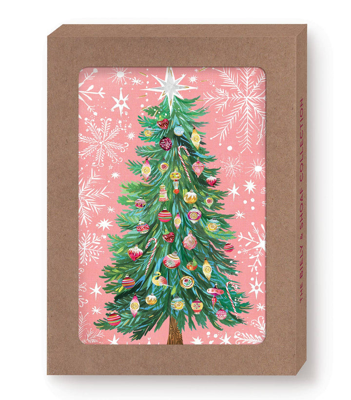 Oh Christmas Tree Boxed Holiday Cards - Set of 10