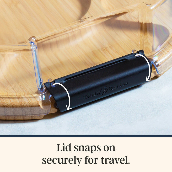 Flip, Serve & Store™ Round Charcuterie Board w/ Locking Lid