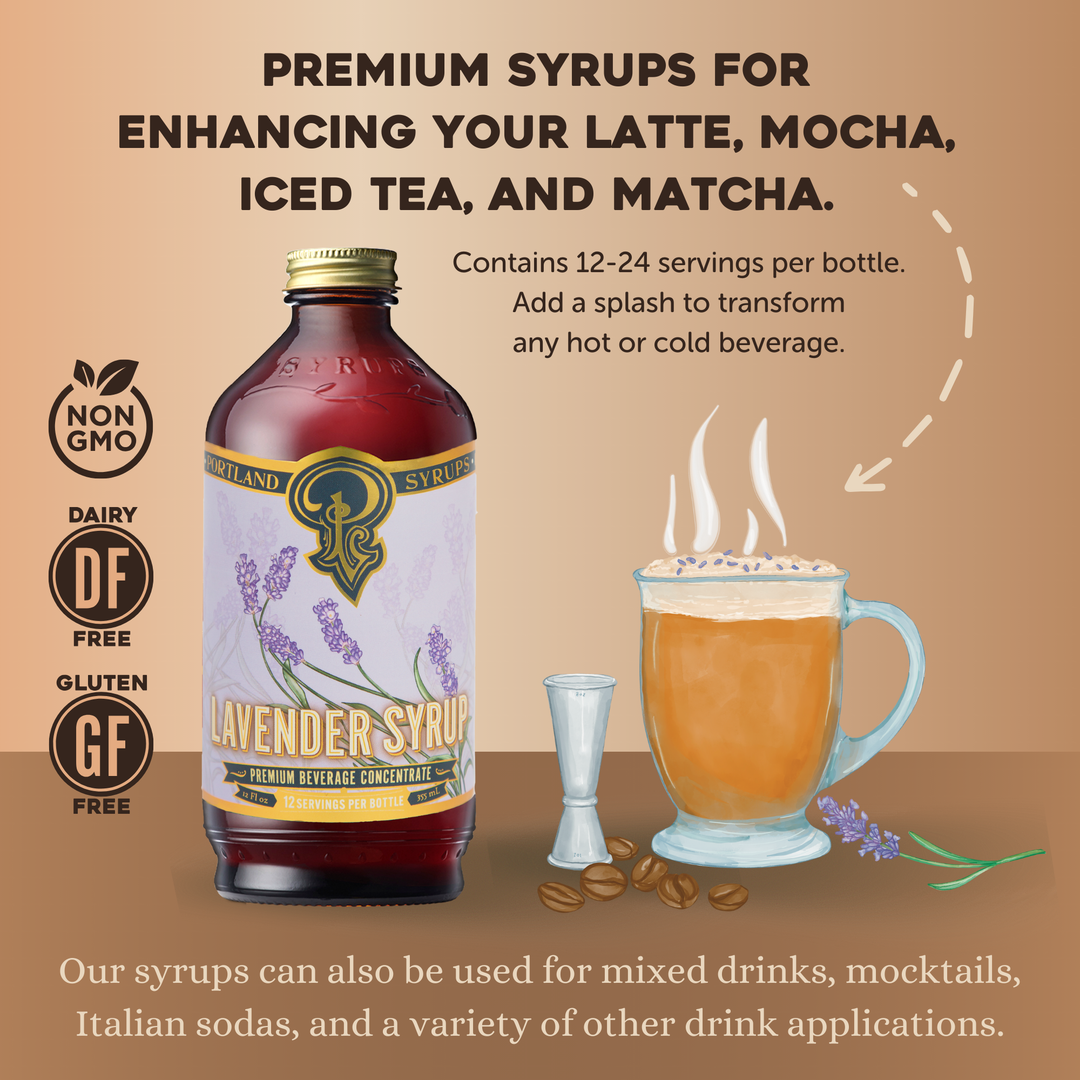 Lavender Syrup, 12oz
