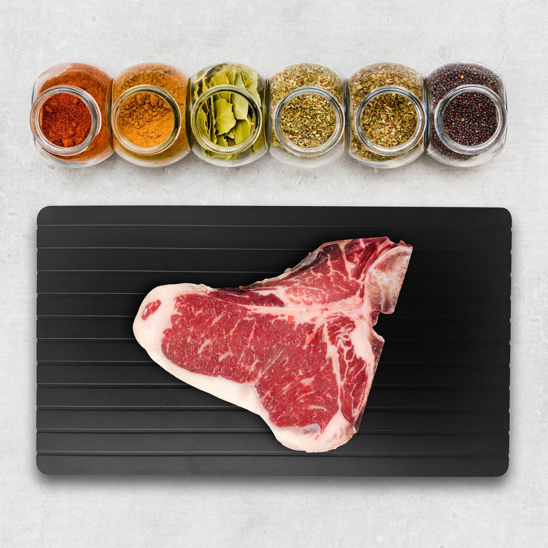 Outset Meat Defrosting Tray, Aluminum Rapid Thawing Tray
