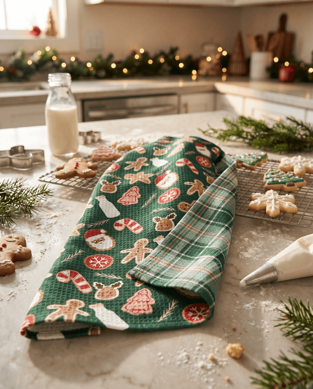 Cookies for Santa Kitchen Towel