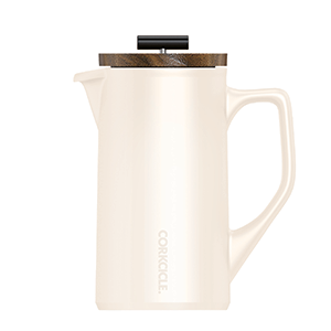 Ceramic French Press, Oat Milk
