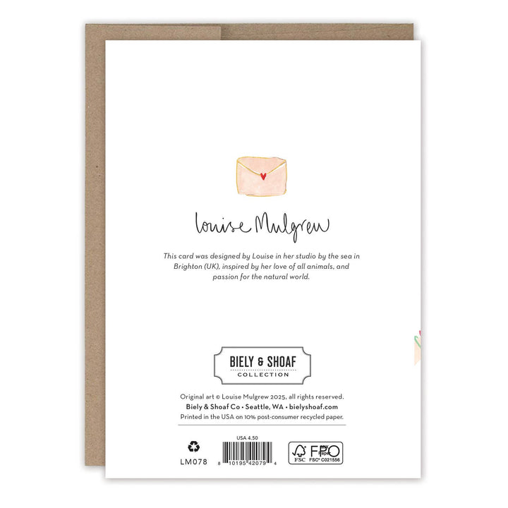 Big Birthday Love Festive Birthday Card