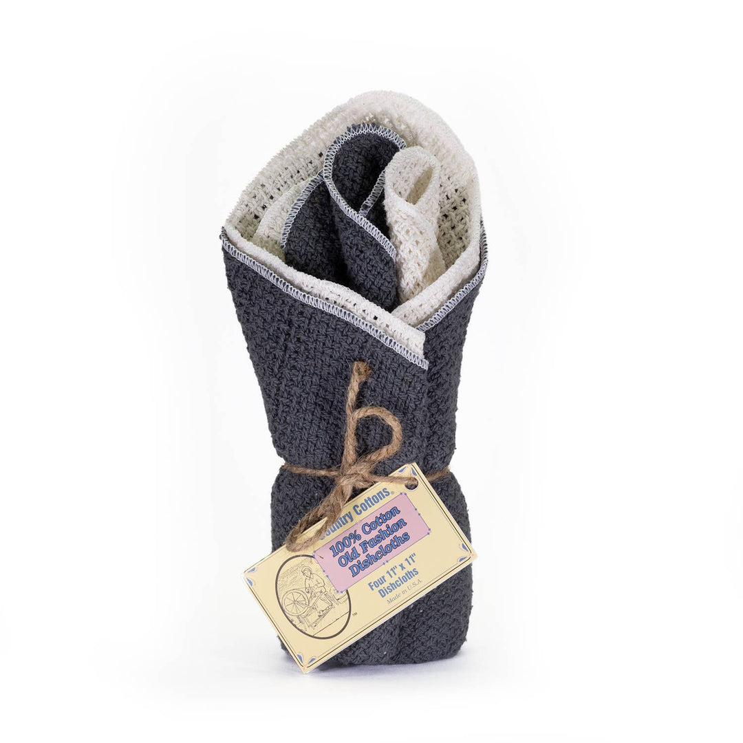 Country Cottons Dishcloths, Set of 4