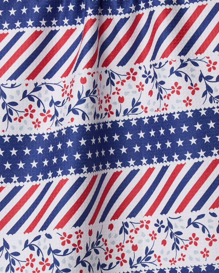 Liberty Ribbon Tea Towel