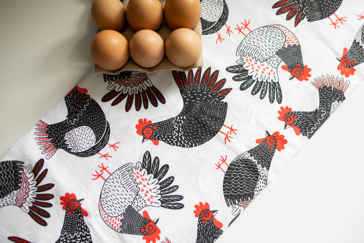 Chicken Tea Towel