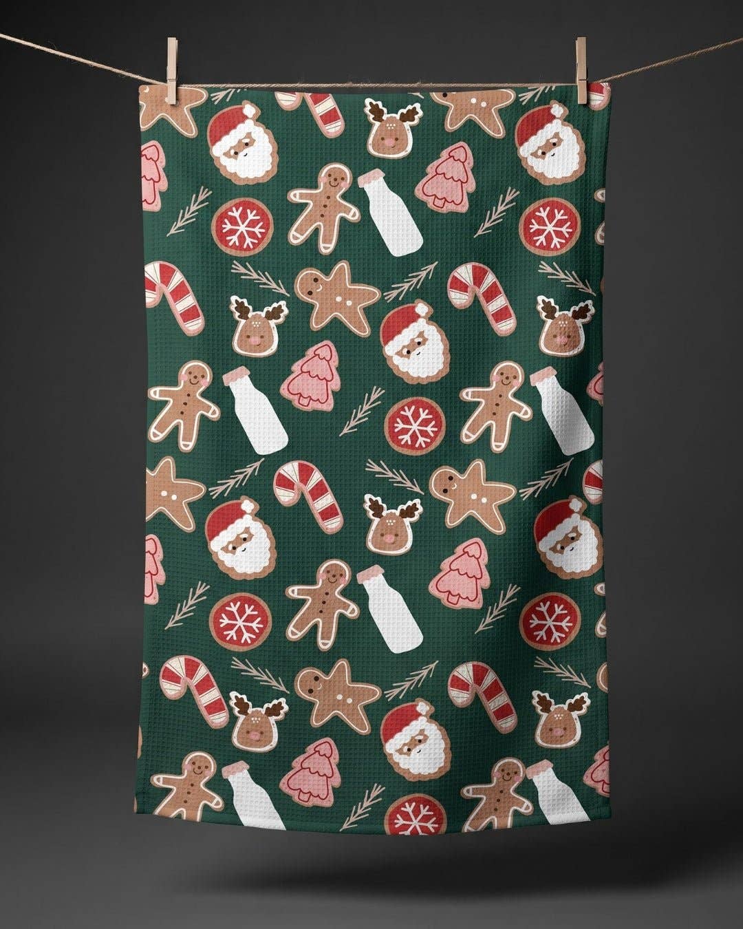 Cookies for Santa Kitchen Towel