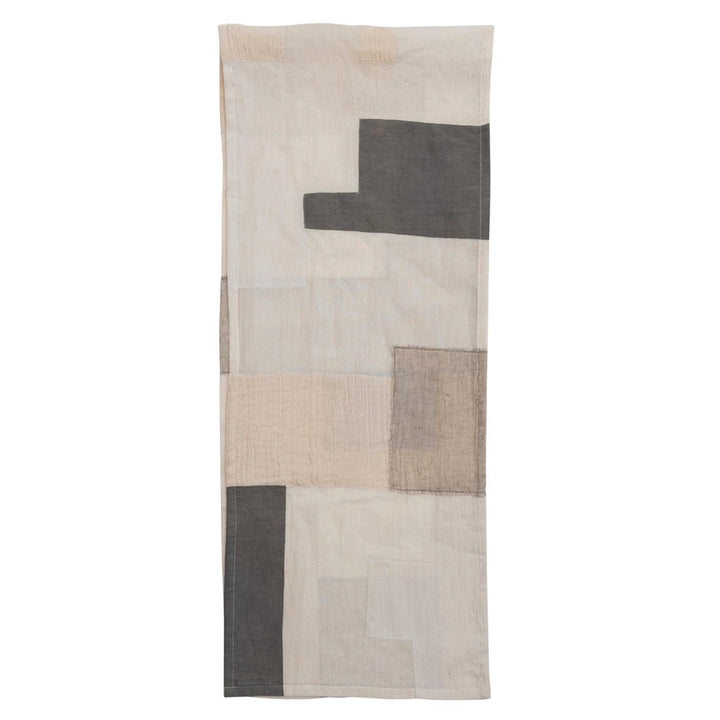 Bloomingville Cotton Patchwork Table Runner