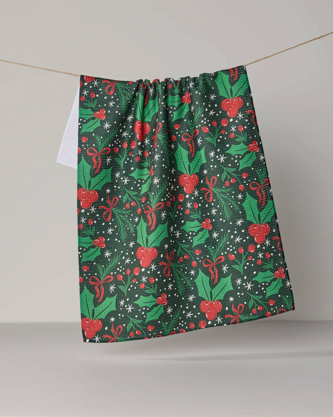 Sugarplum Florals Tea Towel - Holiday 2026
