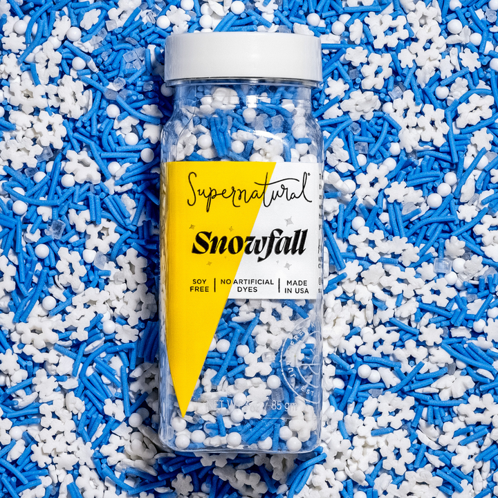 Dye-Free Snowfall Sprinkles