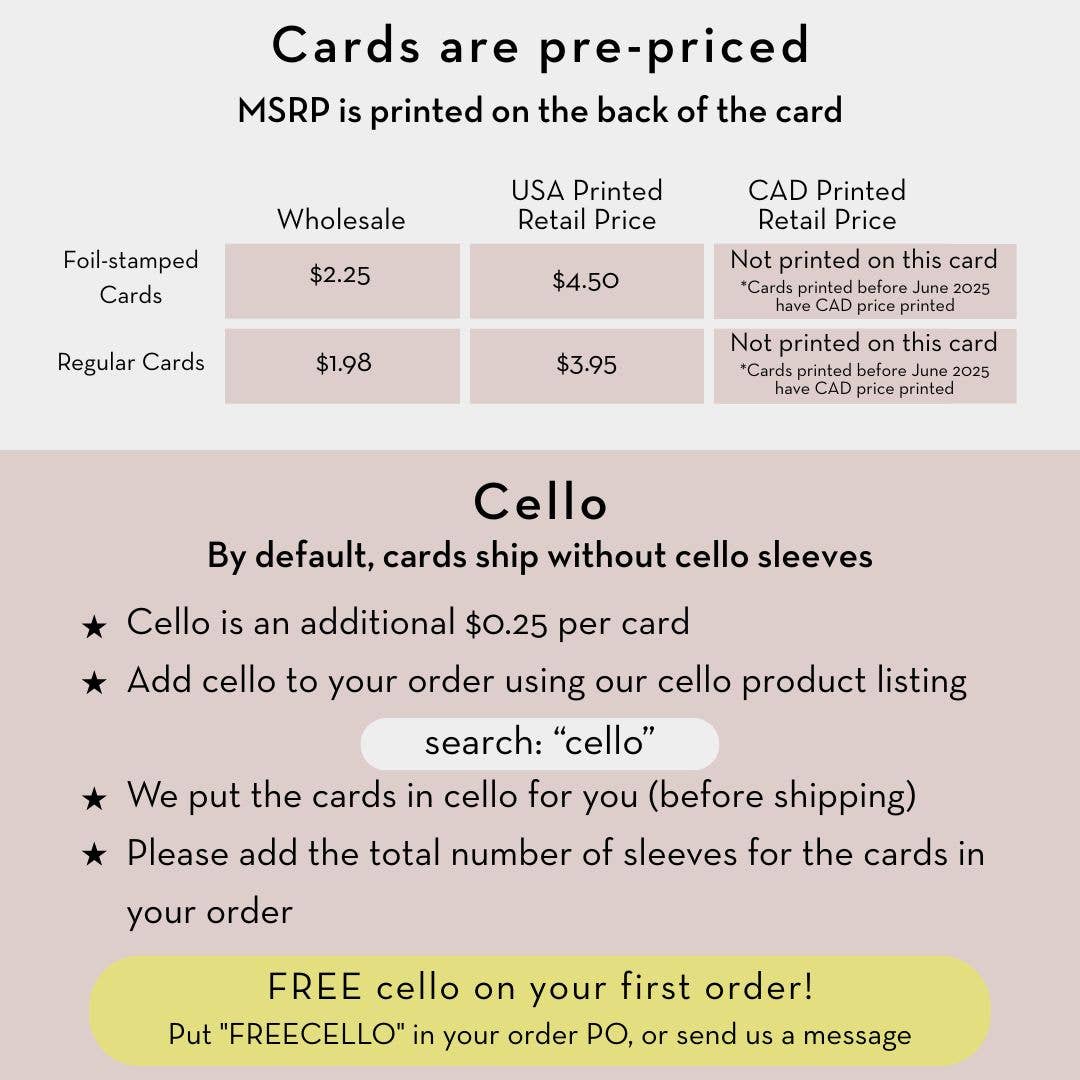 A Year of Wishes Book Stack Birthday Card