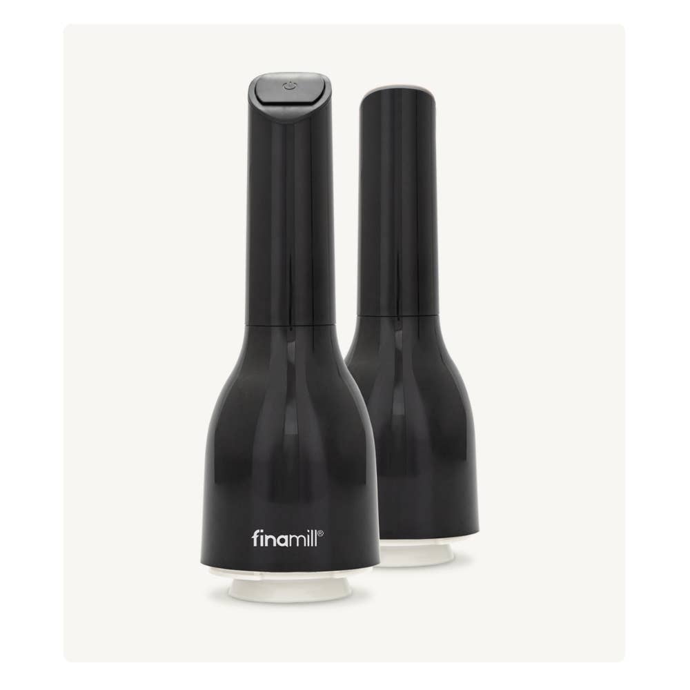 FinaMill Classic Battery Spice Grinder - 1 Everyday Pod, 1 Pepper Pod
