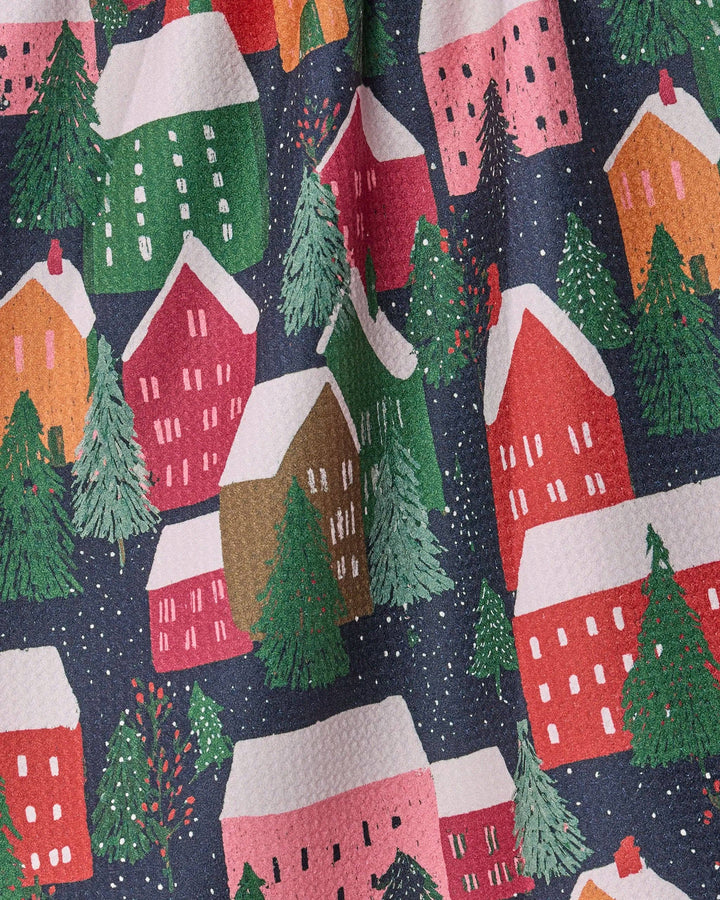 Alpine Village Tea Towel - Holiday 2026