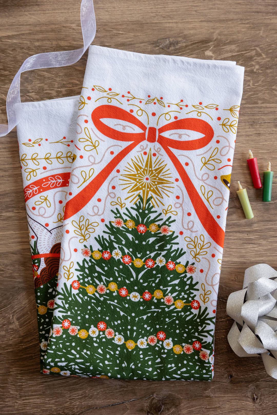 Christmas Tree Tea Towel