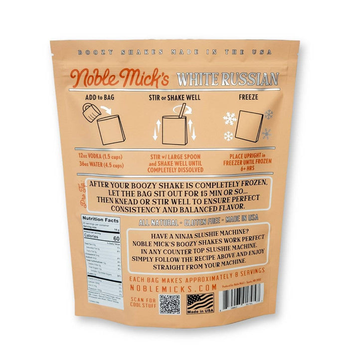 White Russian Boozy Shakes Mix