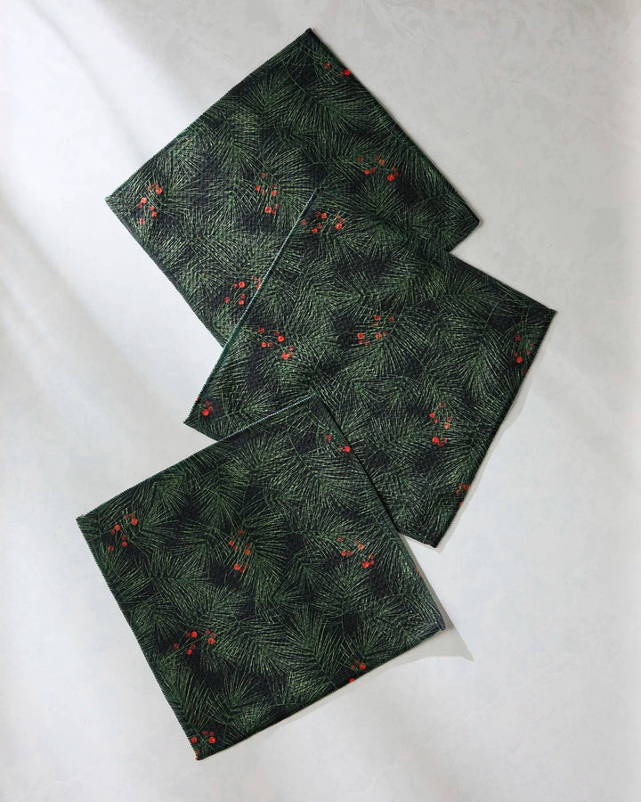 Evergreen Pine Dishcloth Set of 3