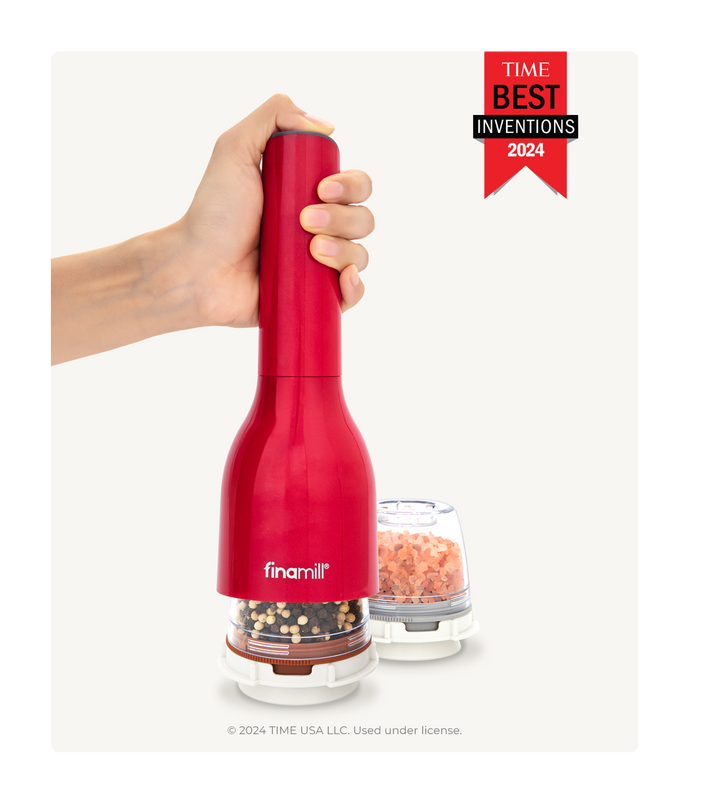 FinaMill Classic Battery Spice Grinder - 1 Everyday Pod, 1 Pepper Pod