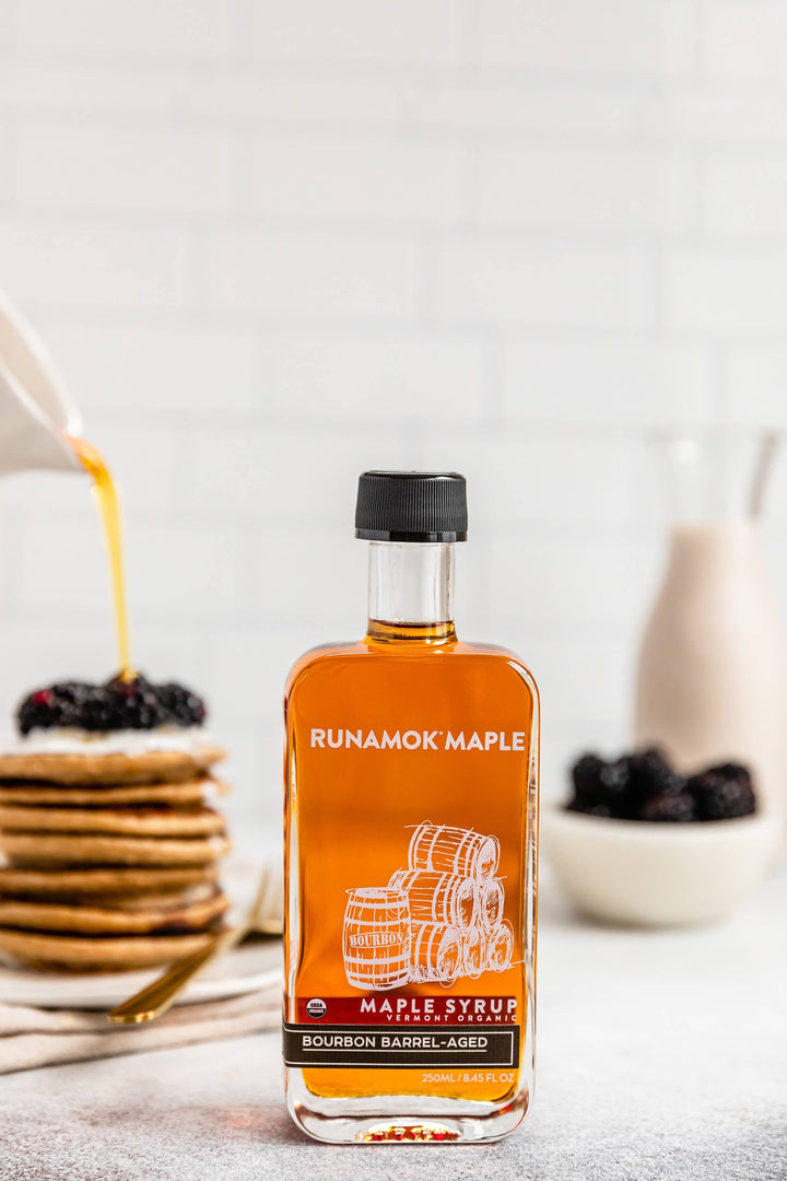 Bourbon Barrel-Aged Maple Syrup